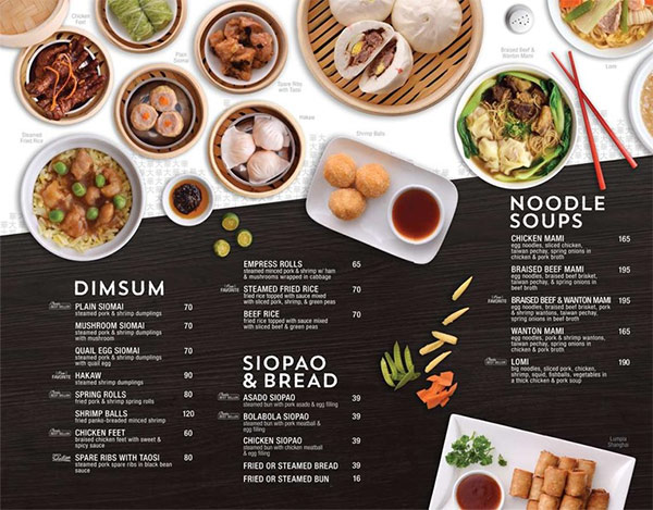 Nghiên cứu menu nhà hàng đối thủ